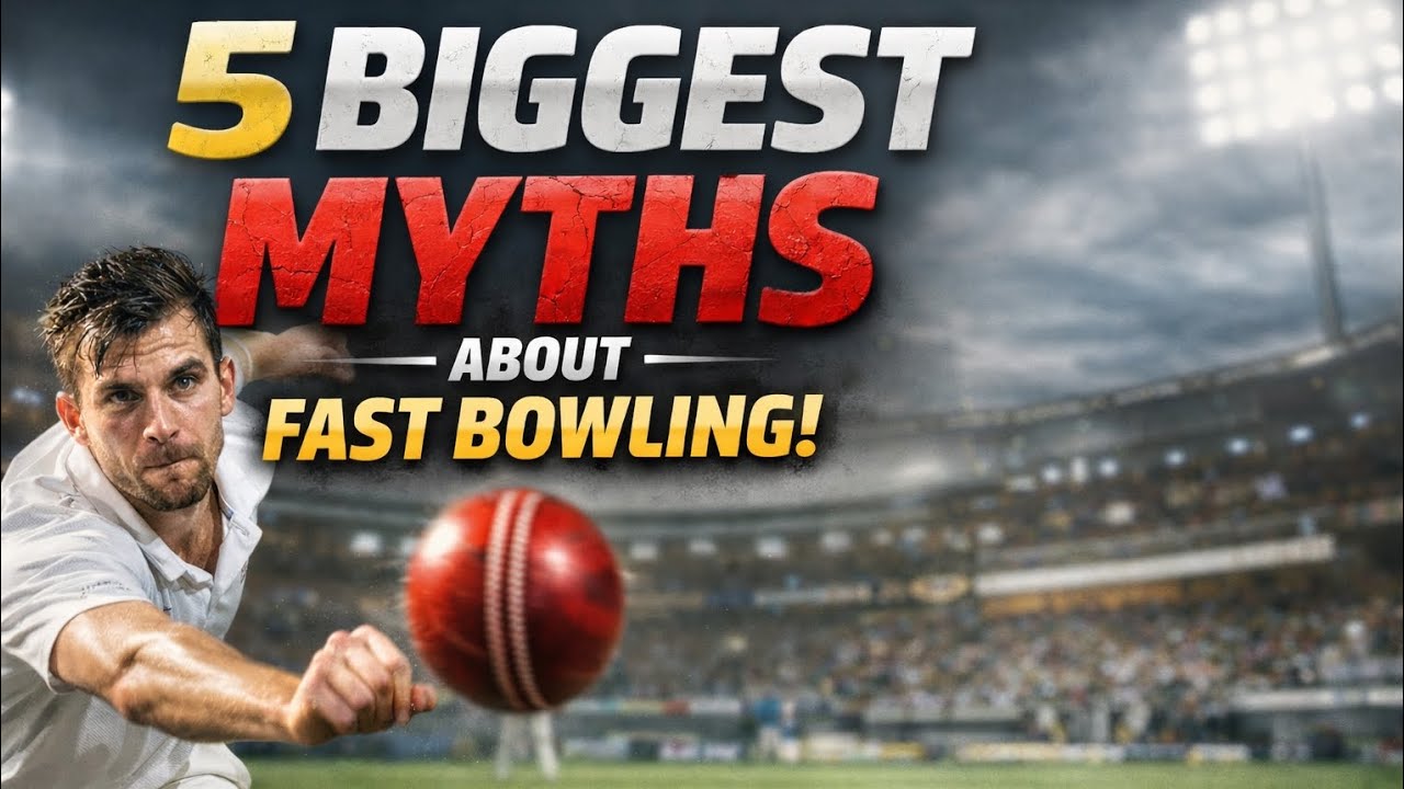The Fast Bowling Myths Busted 😱❗