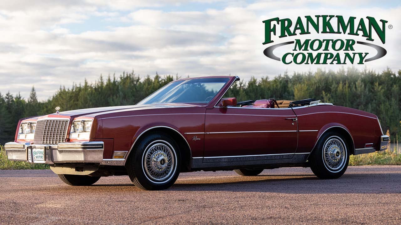 60K Mile - 1982 Buick Riviera - Frankman Motors Company - Walk Around/ Driving Video
