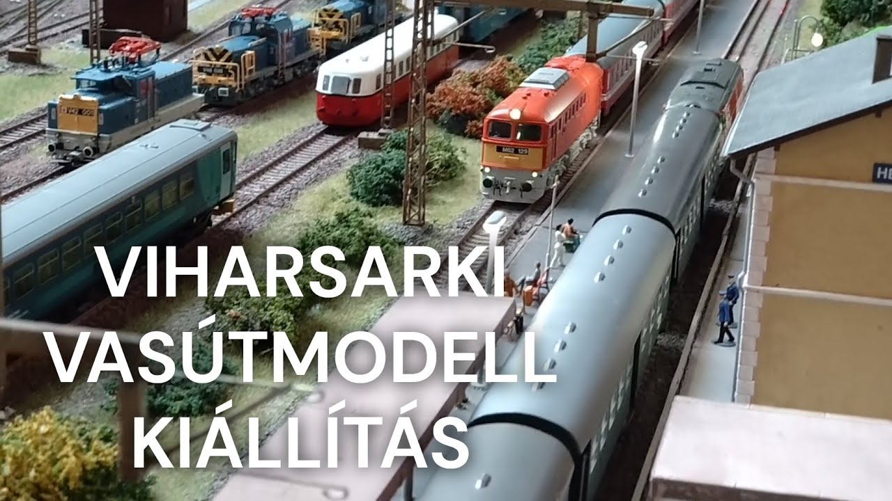 Nemzetközi Vasútmodell Kiállítás Békéscsaba 2025 április