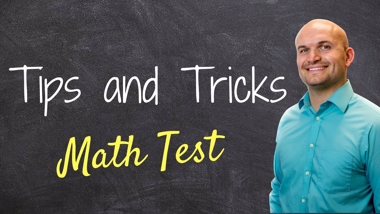 Tips to taking any math multiple choice test or exam