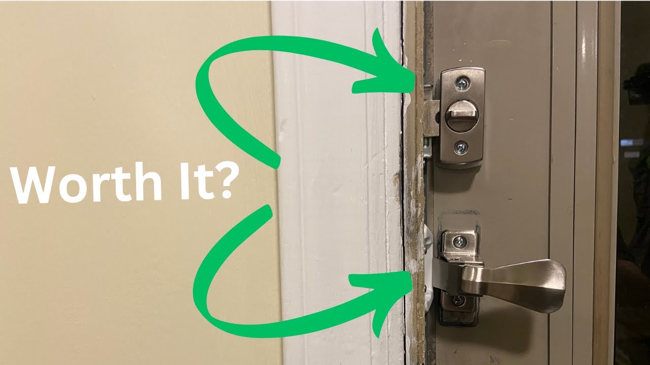 Review - Ideal Security Door Lever with Keyed Deadbolt Lock for Storm and Screen Doors