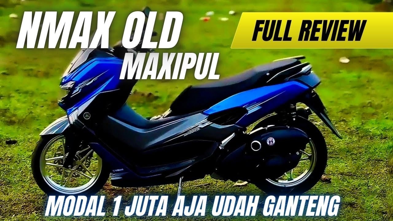 REVIEW MODIFIKASI NMAX BIRU SIMPLE LOOK ‼️ DANA PELAJAR ‼️