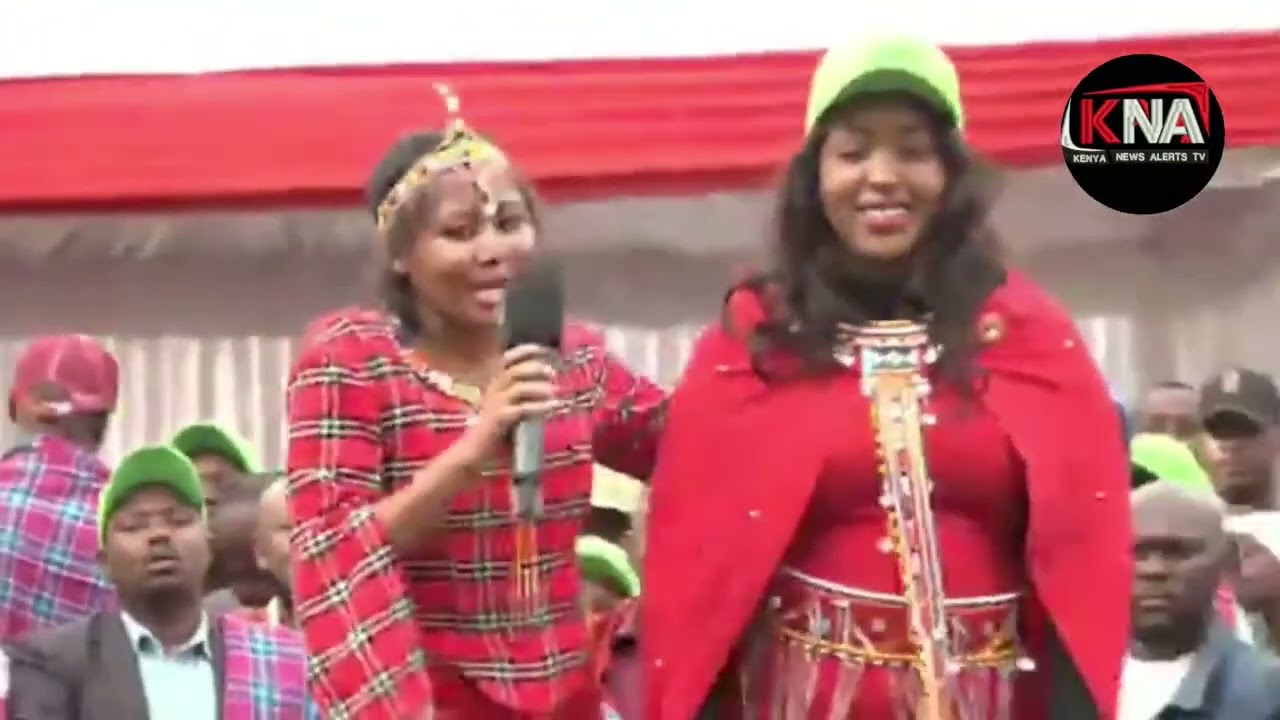 DRAMA AS GACHAGUA REMINDS MAASAI VALENTINS DAY ENDING UP GRANTING THEM ONE OF HIS MOUNTAIN DAUGHTERS
