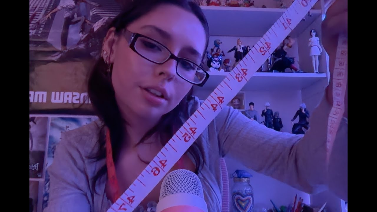 Measuring your body 📐 ASMR (Personal Attention)