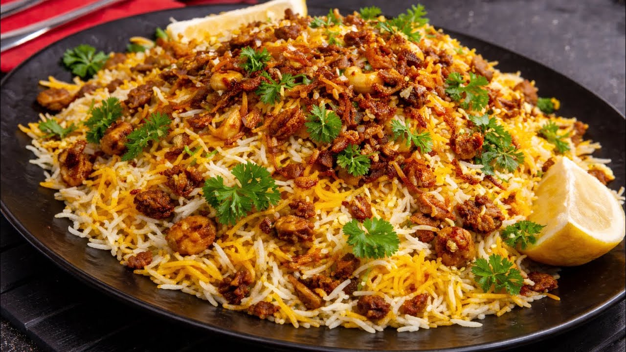 Tasty Keema Biryani #بریانی#پلو #پلو_مخلوط با طعم لذیذ و ‌اشتها آور❣️❗️❣️❗️❣️