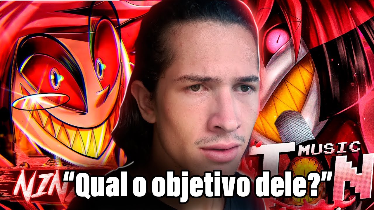 REACT 2 EM 1 DO ALASTOR | Papyrus Da Batata e Ninja Raps | (Hazbin Hotel)