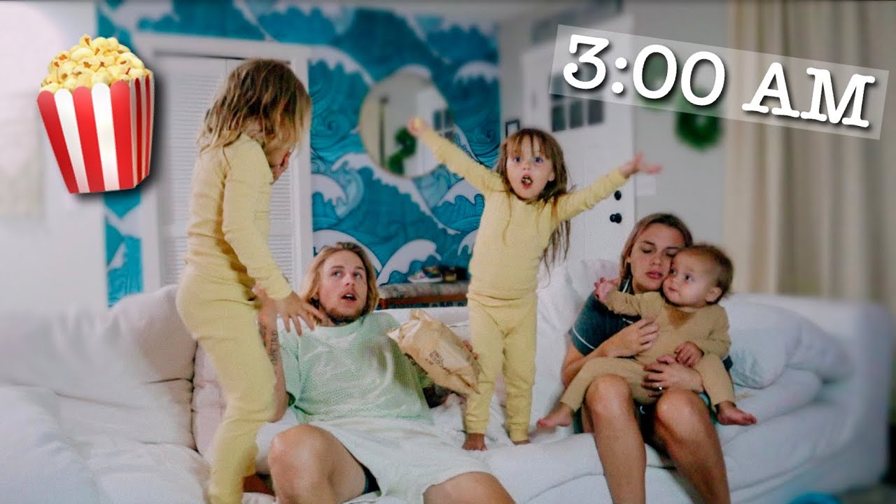 Letting Our Toddlers Stay Up All Night...