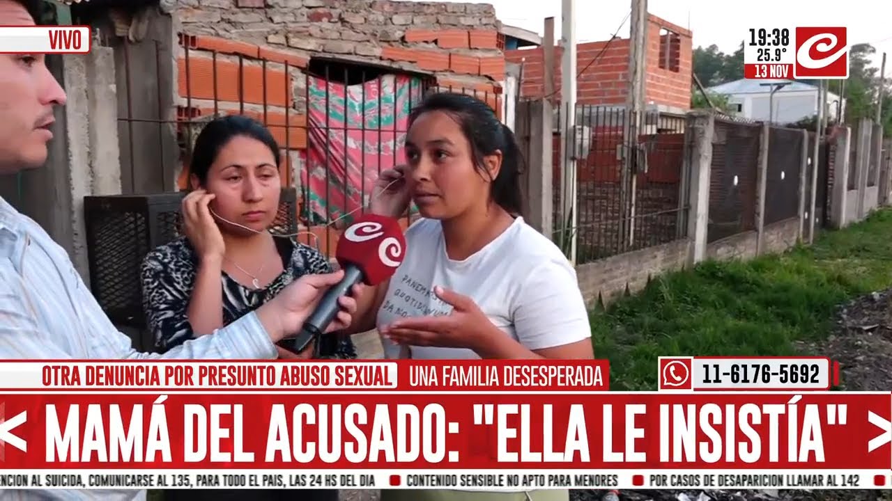 Presunto abuso sexual: mamás de víctima y victimario cara a cara