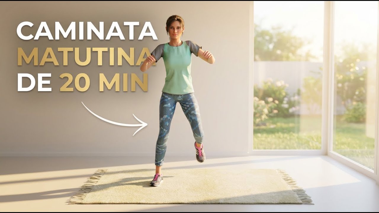 Caminata matutina de 20 min: Aumenta energía y quema grasa