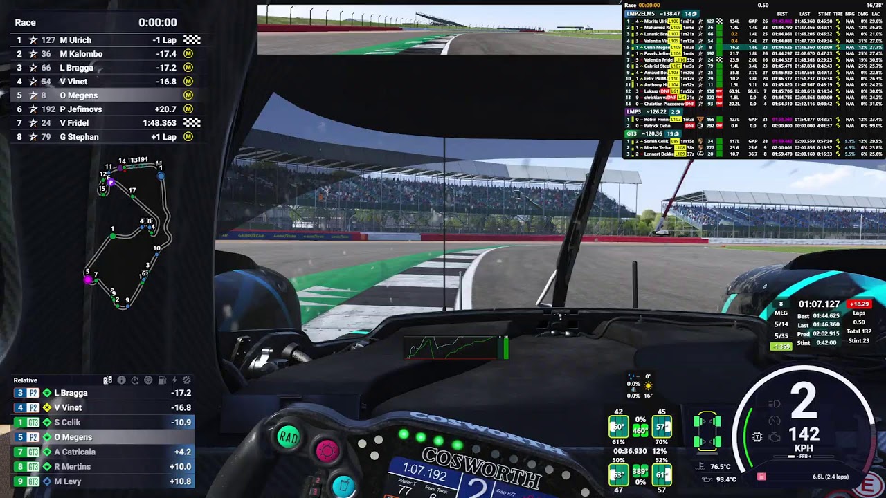 LMU ELMS Team Championship Race 2| 4H Silverstone with Niels | NL/ENG