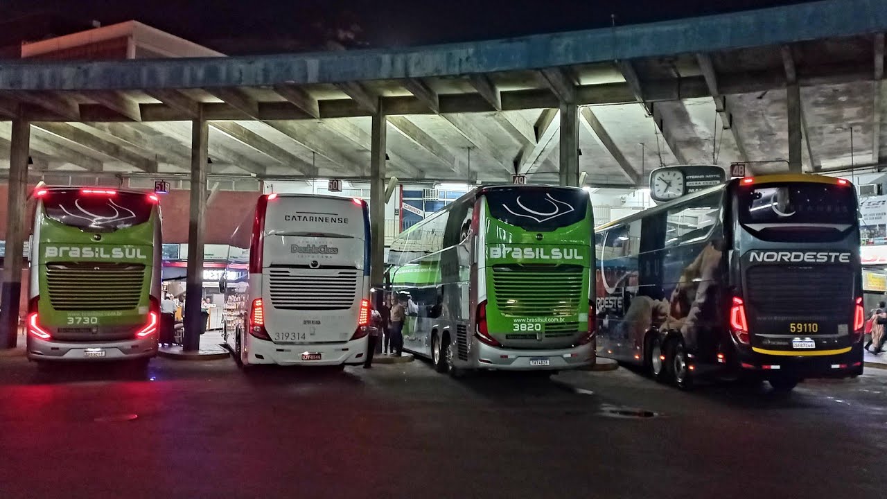 NOITE DE MOVIMENTAÇÃO INTENSA NA RODOVIÁRIA DE PORTO ALEGRE | BRASIL SUL, PLANALTO, NORDESTE, CITRAL