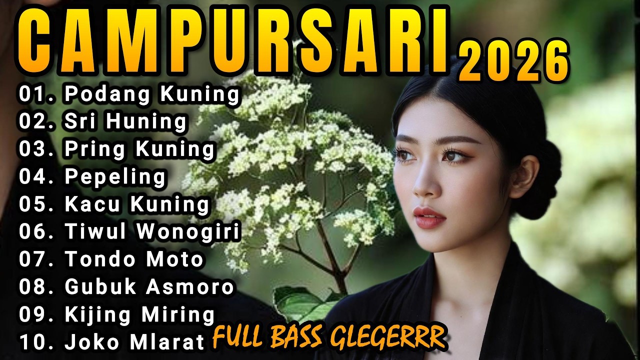 CAMPURSARI SRAGENAN FULL ALBUM  KOPLO AUDIO JERNIH FULL BASSS