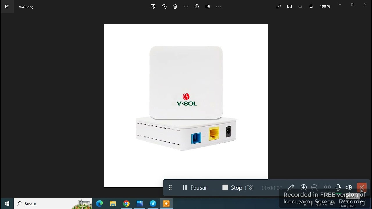 CONFIGURACION PPPOE ONU BRIDGE V-SOL (FTTH)