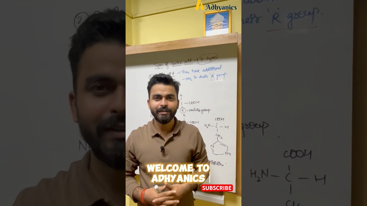 Basic Amino Acids | Structure, Properties & Functions Explained | Adhyanics #shorts