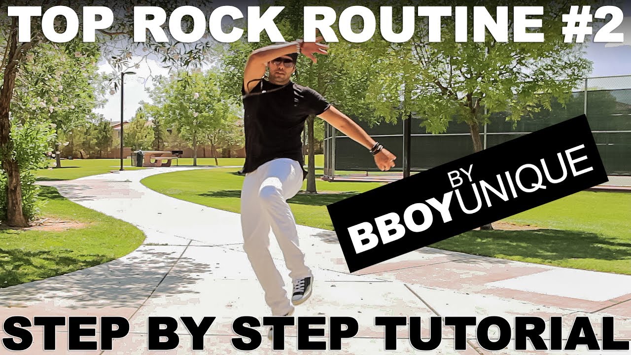 How To Breakdance | Top Rock Routine #2 | Step by Step Tutorial | by Bboy Unique
