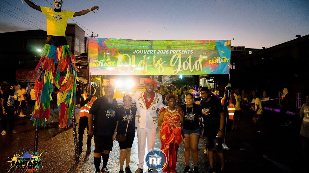 Colour My Fantasy Jouvert 2026 :- Theme this year is 'Old is Gold' 