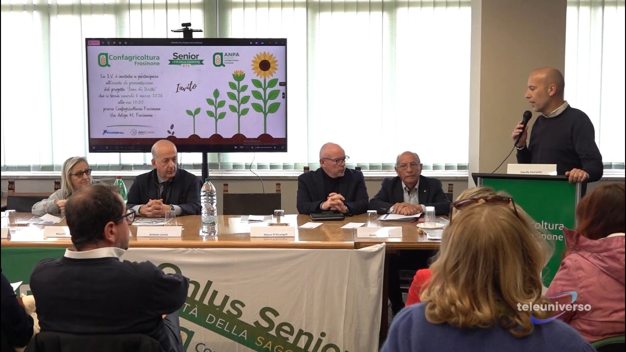 FROSINONE: Semi di Diritti del 06-03-2026