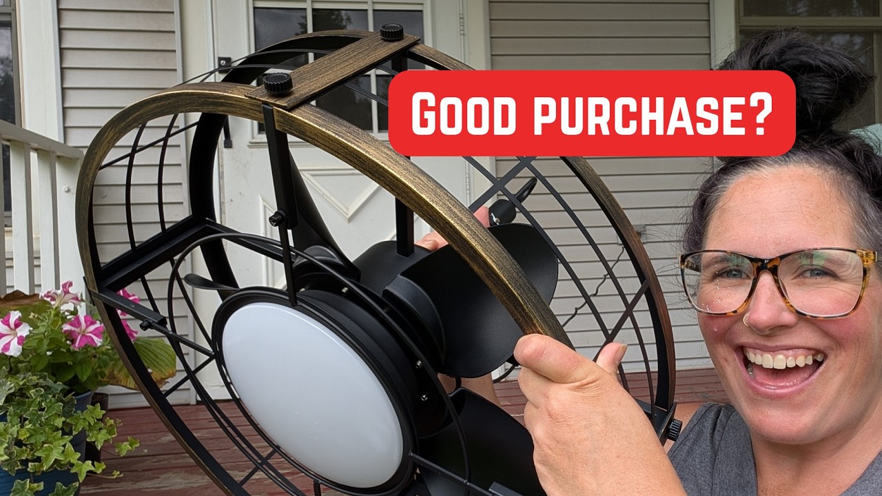 Do the Pros outweigh the Cons of this Outdoor Ceiling Fan?