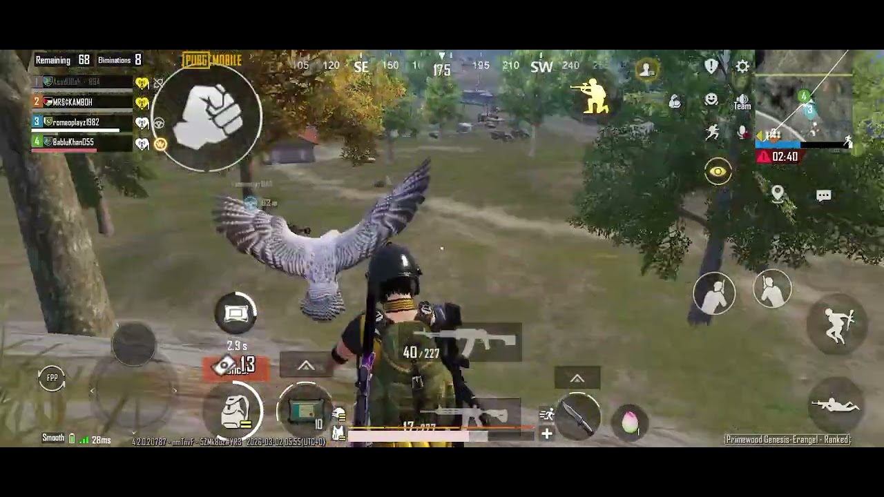 Pubg mobile gaming today 17 kills but lose one more time chicken dinner plz full watch