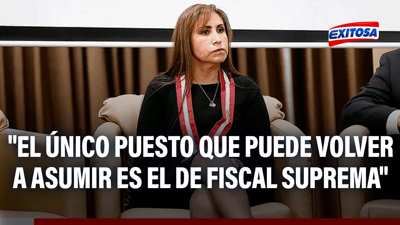 🔴🔵 Patricia Benavides no regresaría al cargo de Fiscal de la Nación, indica abogado penalista