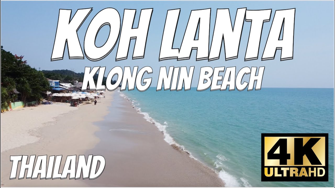 Tranquil Stroll Along Klong Nin Beach, Koh Lanta | Serenity on Thailand's Shores