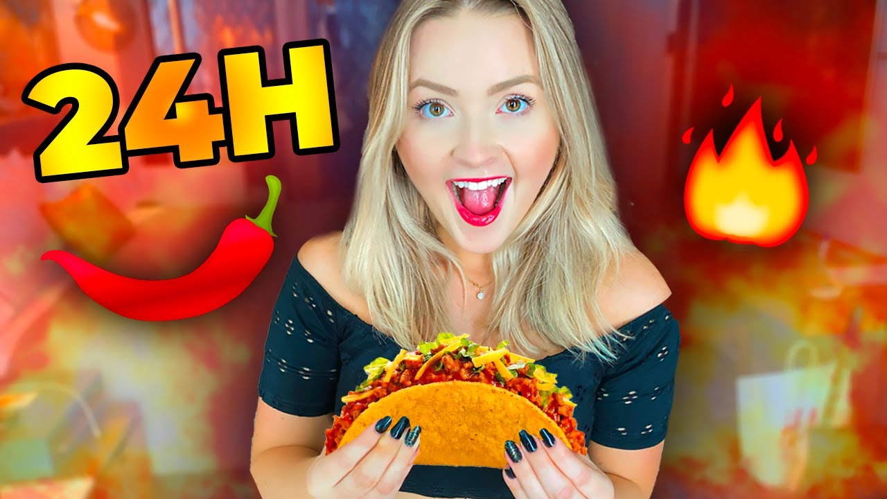 24 HORAS só comendo comidas MEXICANAS 🌶‹ Morgana Santana ›