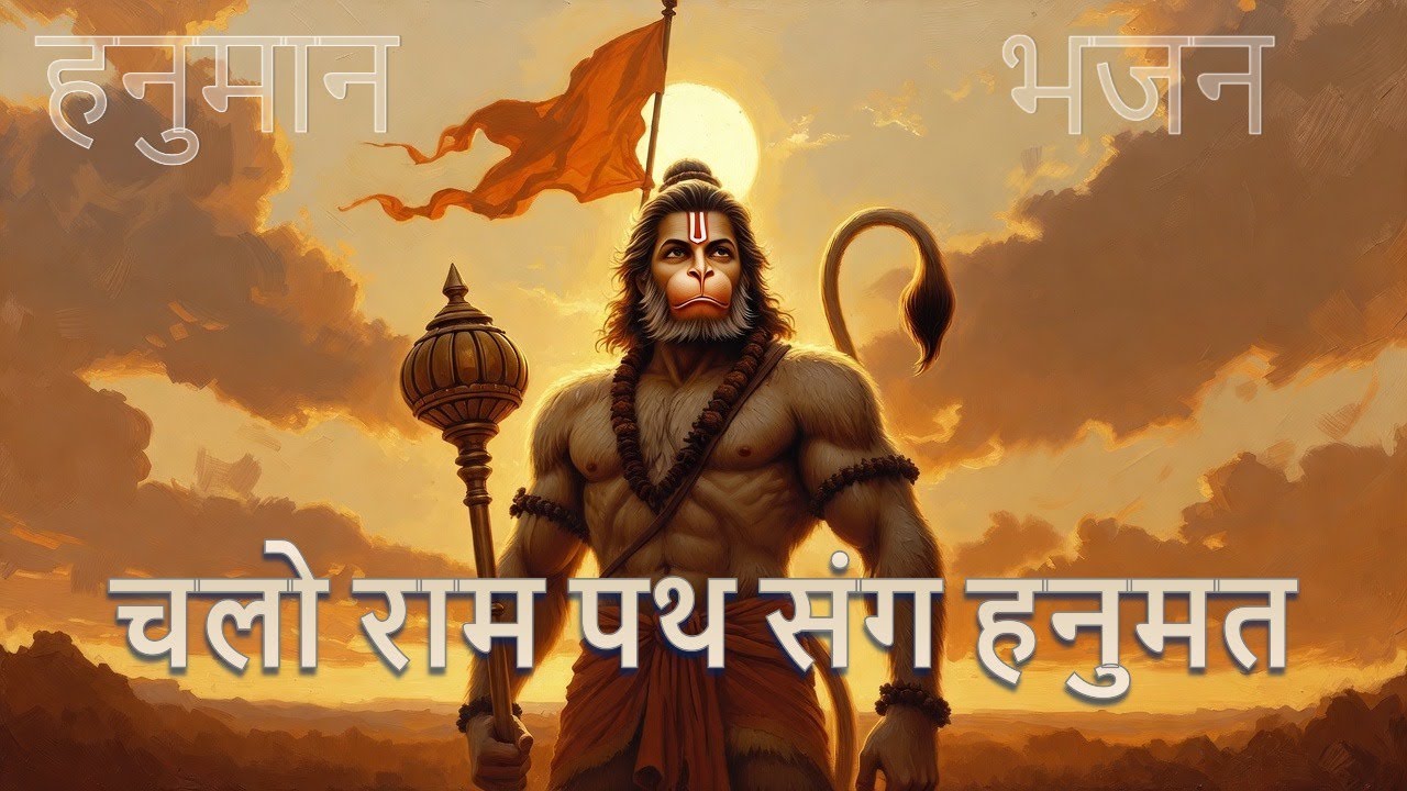 चलो राम पथ संग हनुमत | Hanuman Morning Bhajan | Ram Bhakti