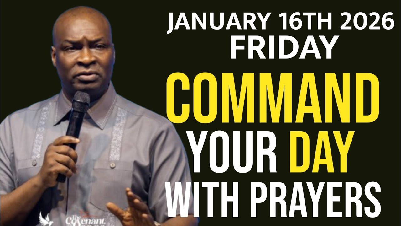 [FRIDAY 16TH JANUARY, 2026]SPEAK INTO YOUR FRIDAY BEFORE THE ENEMY DOES-APOSTLE JOSHUA SELMAN