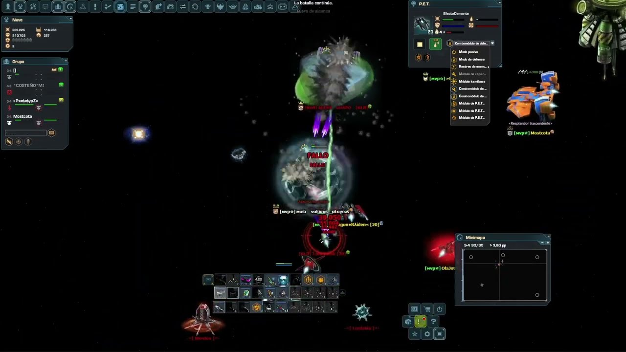 Darkorbit Mexico 1 Jovenes Amateurs Pensaron Que  Son Buenos Peleando Por Tener Citadel
