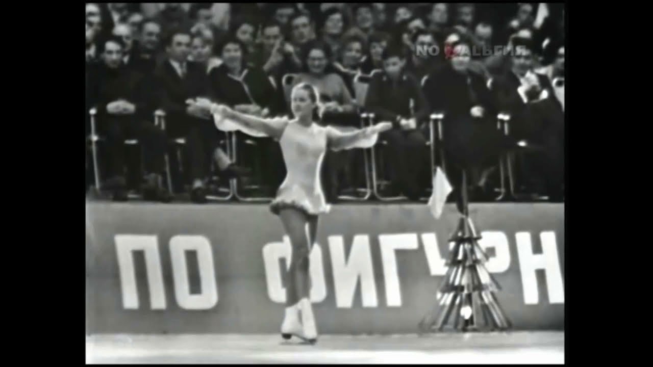 Николь Асслер, Рябина кудрявая, показательные выступления, 1965г.