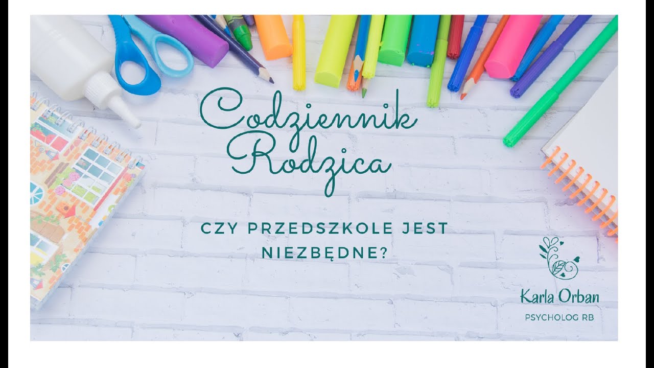 Codziennik Rodzica: czy przedszkole jest niezbędne?