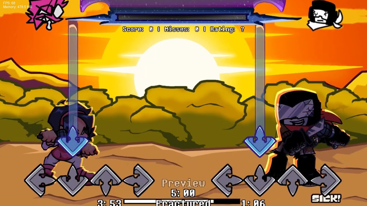 Friday Night Funkin Dusttale Best Friends Fractured FanCharted