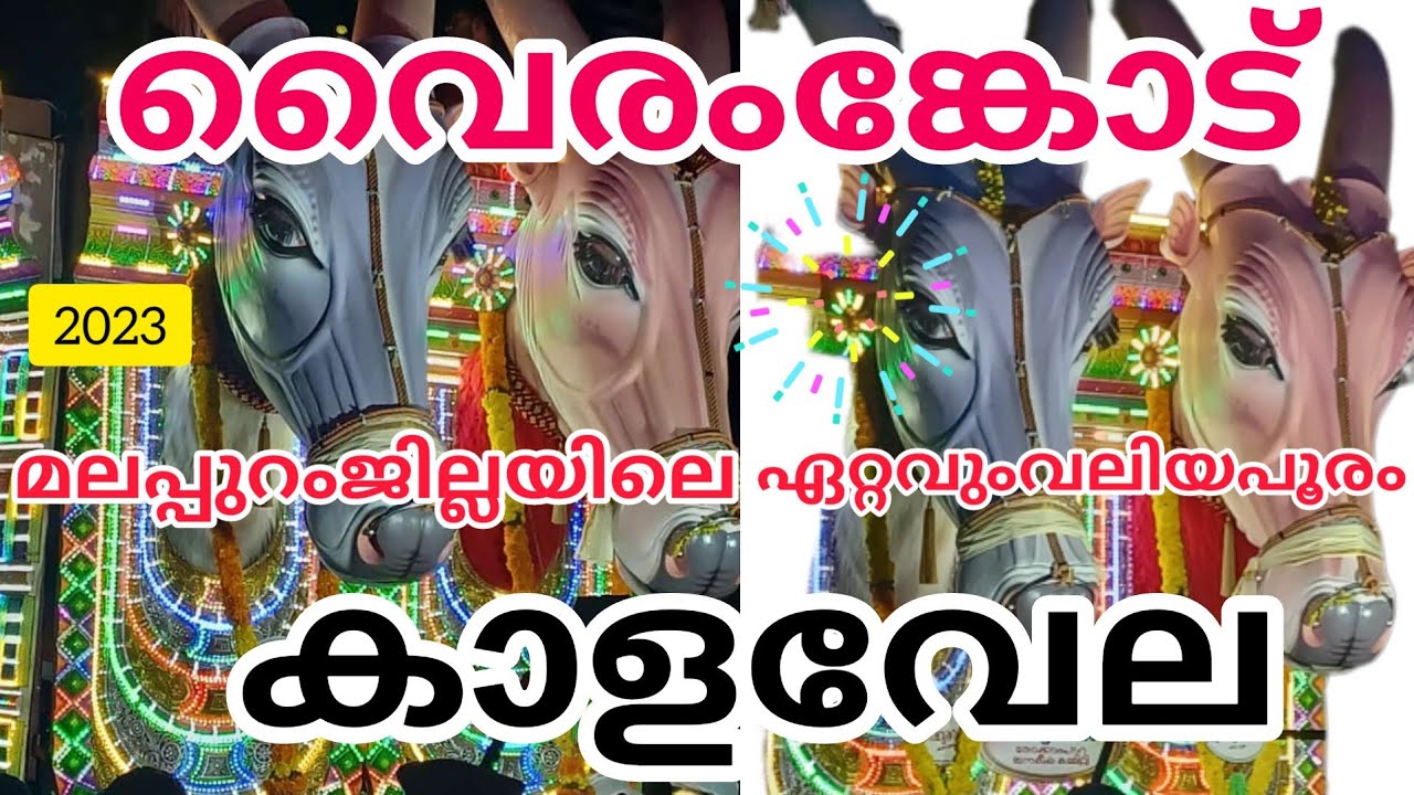 Vairankode Vela 2023 വൈരംങ്കോട് വേല 2023/ഏറ്റവും വലിയ പൂരം 🤯💥വൈരങ്കോട് തീയ്യാട്ടുത്സവം#vairankodvela