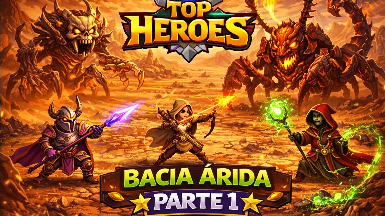 Top Heroes - Bacia Árida Parte 1
