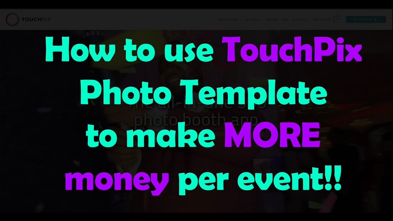 How to use TouchPix Photo Template