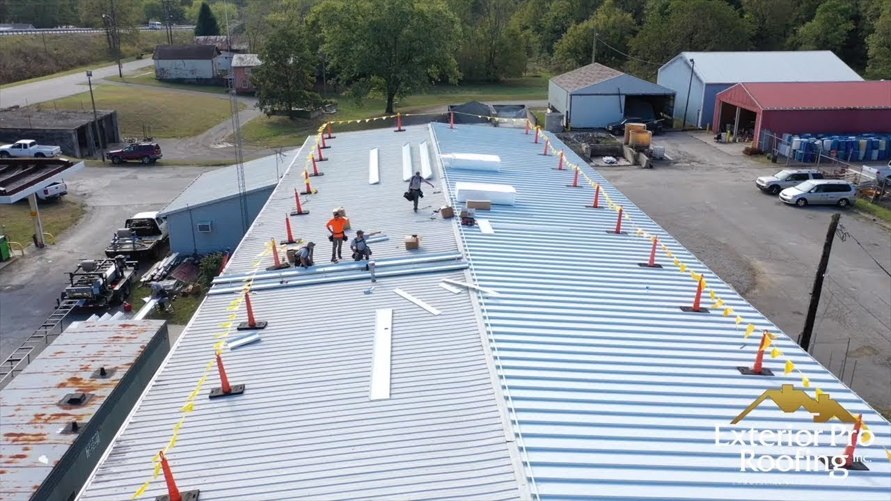 Metal roof Recover Options- Metal over Metal vs. Membrane over Metal roof retrofit