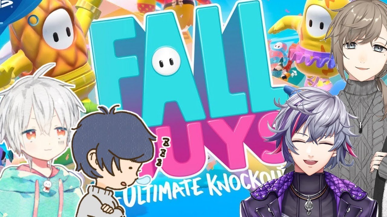 FALLGUYS｜そらまふわかなでフォールガイズ【にじさんじ/叶】