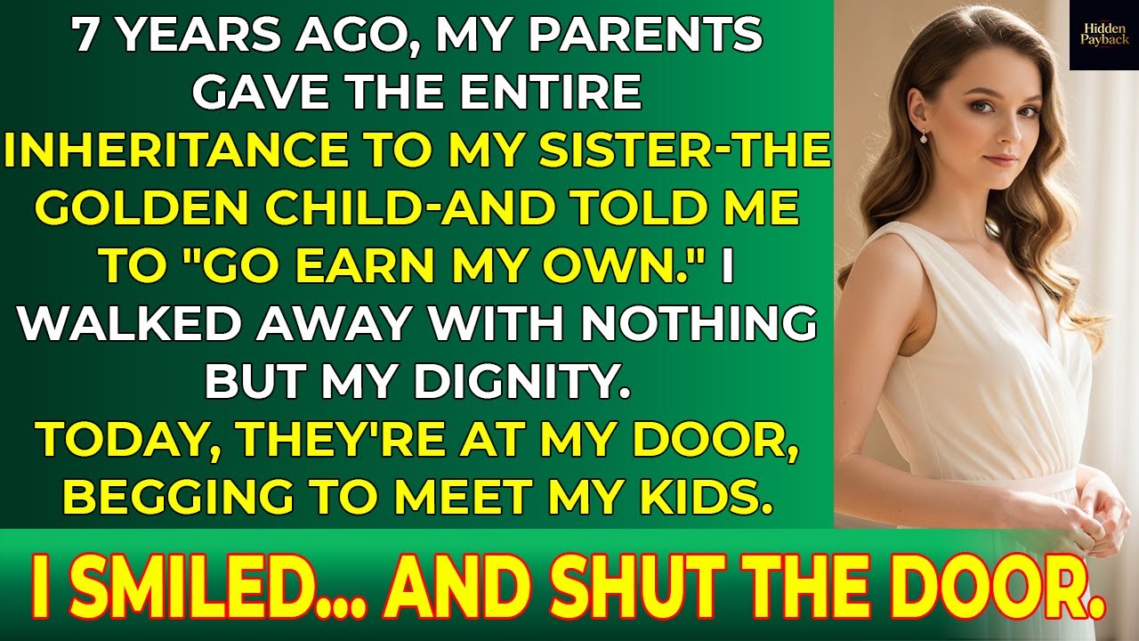 My Family Gave Their Entire Inheritance To My Sister, The Golden Child&mdash;7 Years Later, They Show Up..