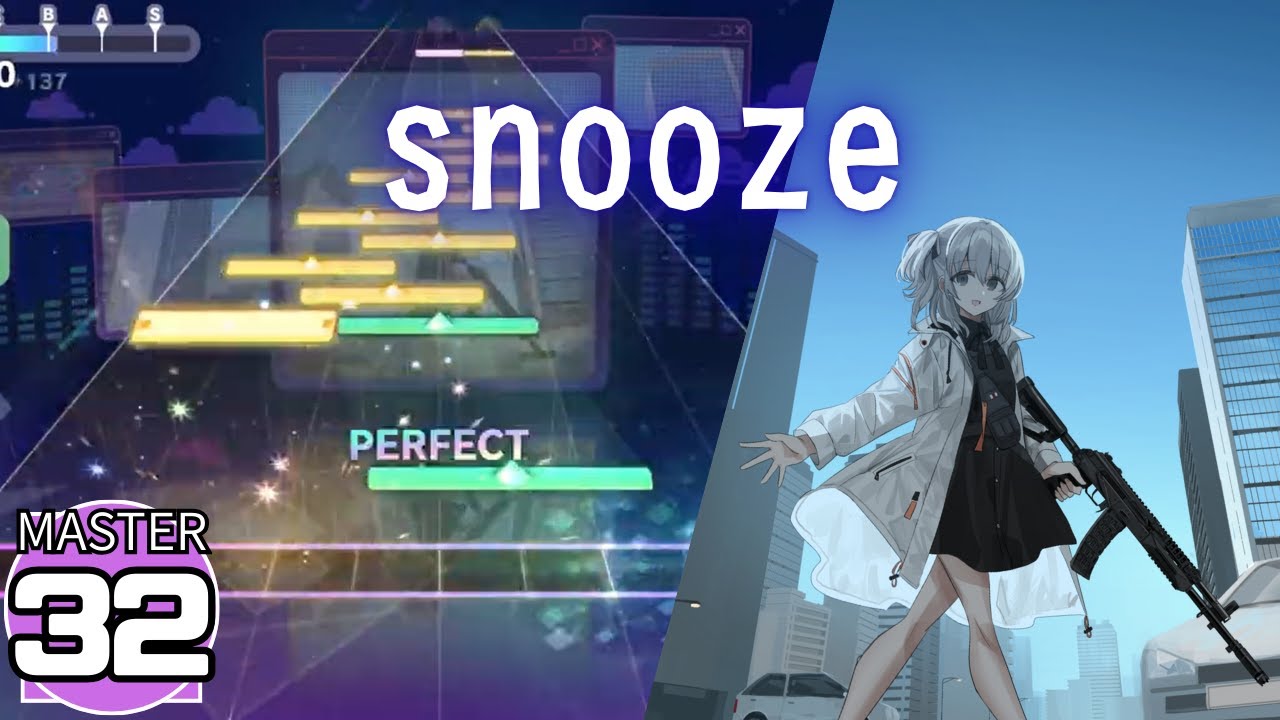 【プロセカ】snooze [不透明度10%]  [MASTER32]【FULL COMBO】AP-22