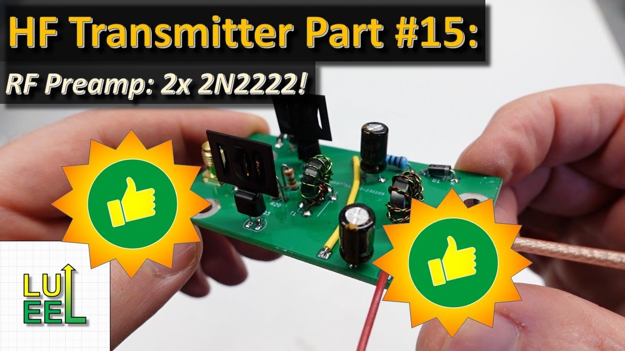 ВЧ-передатчик № 15 - Испытание ВЧ-предусилителя № 3