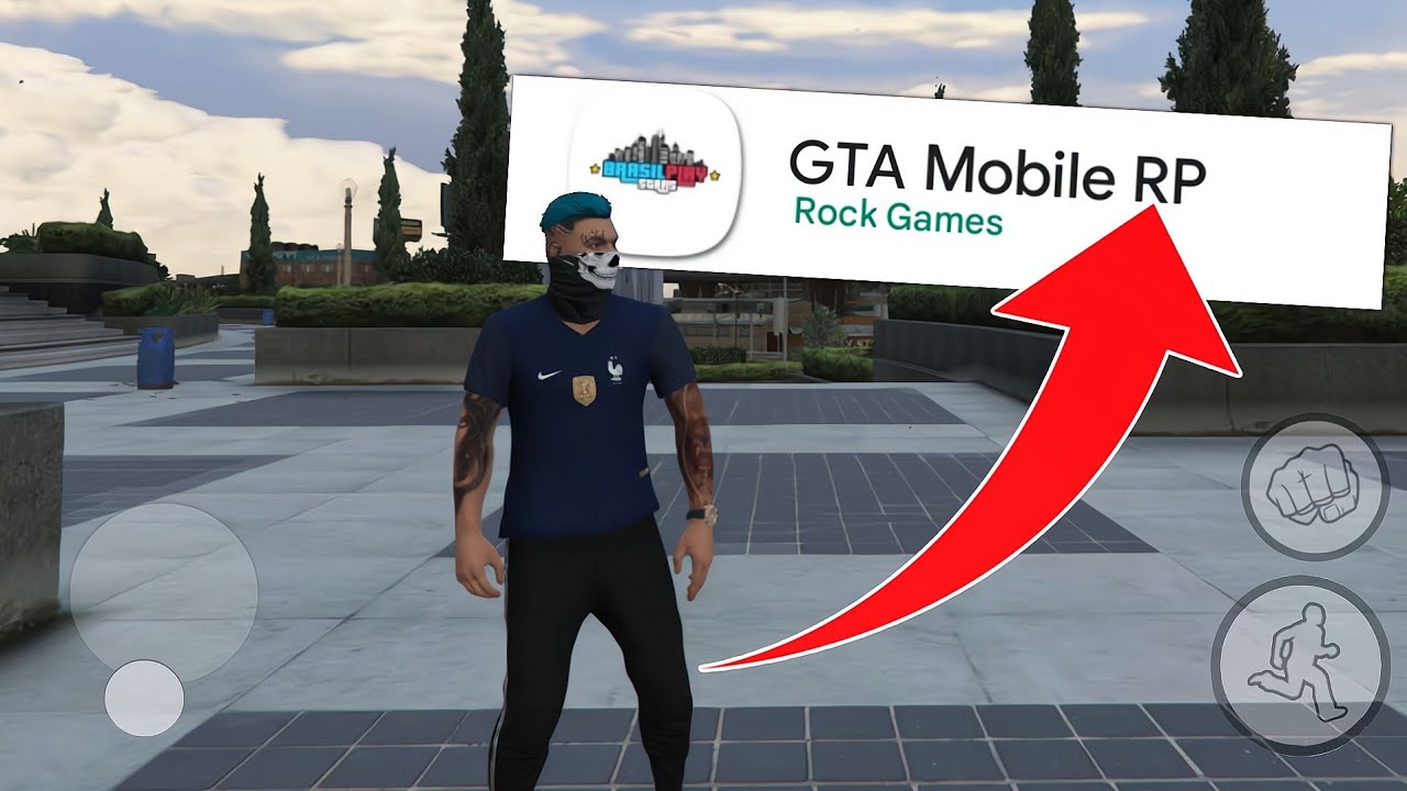 SAIU!! NOVO GTA RP MOBILE🔥 COMO JOGAR GTA RP NO CELULAR (Fácil e Rápido 2022)