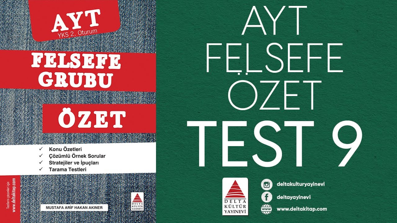 AYT FELSEFE &Ouml;ZET | 