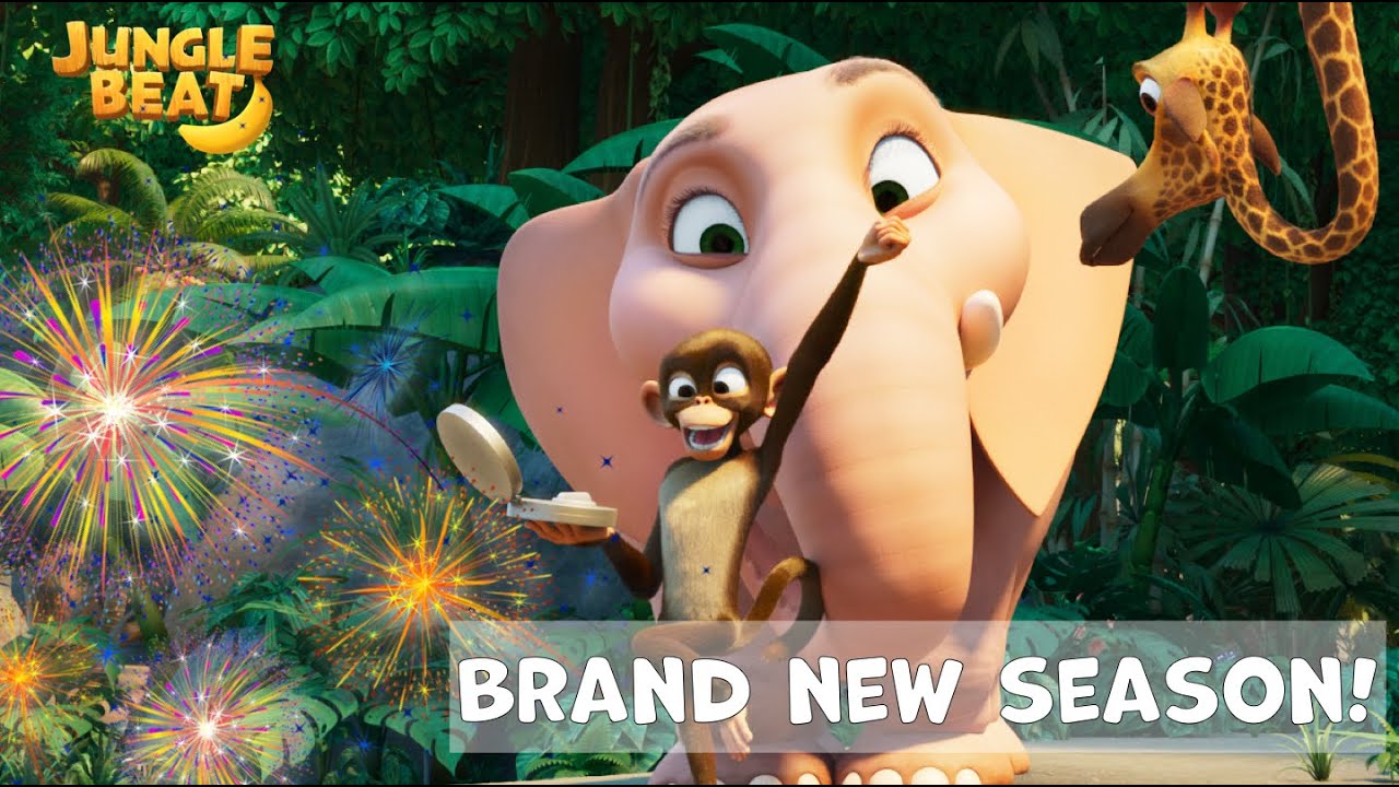 NEVER SEEN BEFORE | Hide and Seek | Jungle Beat Season 8 | Kids Animation 2022