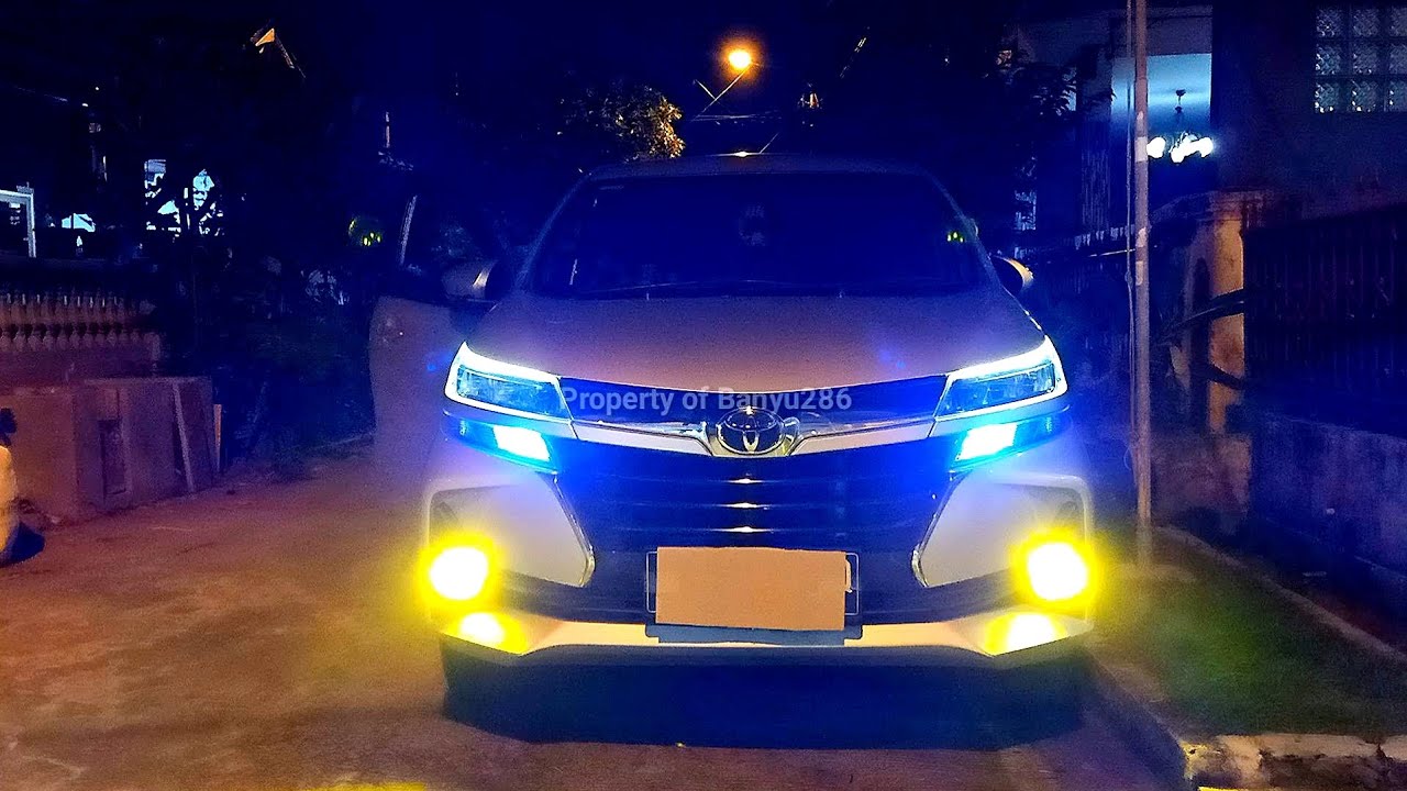 TUTORIAL CARA PASANG LED ALIS DRL SENJA & SEIN RUNNING DI MOBIL TOYOTA AVANZA FACELIFT TAHUN 2020