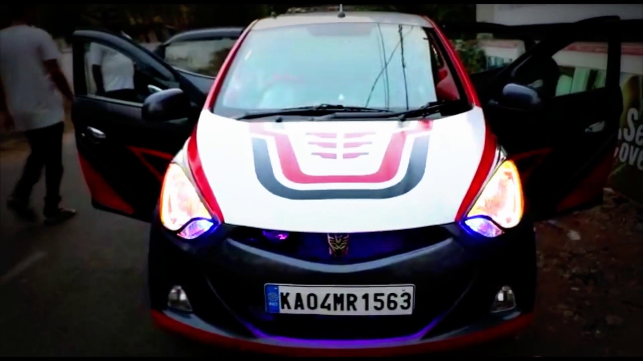 HYUNDAI | EON | custom audio | sunroof | seatcover | lights | Rm car decors | Coimbatore