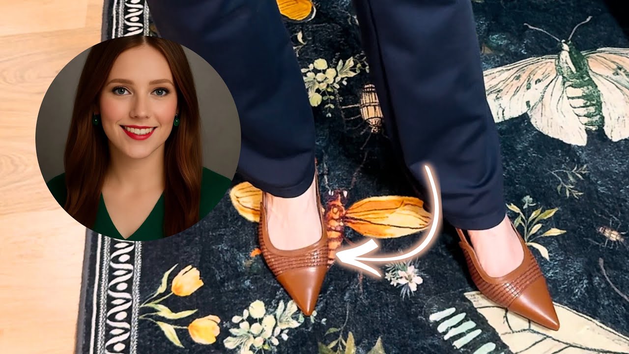 Woven Kitten Heels Review 👠 Pointed Slingback Style for Work, Weddings, and More