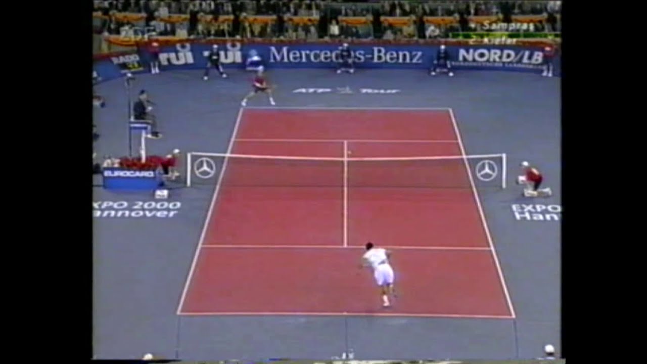 Pete Sampras Nicolas Kiefer ATP Tennis Finals 1999 Semifinal