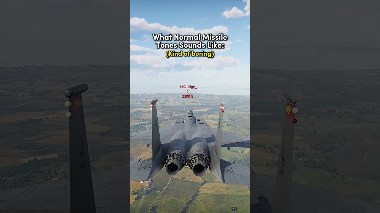 Normal vs American Missile Tones 😂 | War Thunder