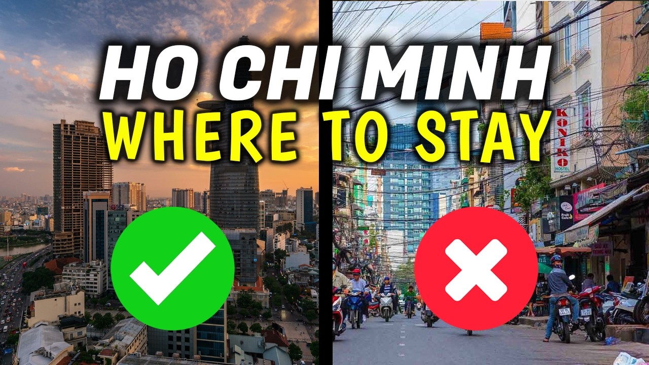 Top 3 BEST & WORST Places to Stay in Ho Chi Minh City, Vietnam | Where To Stay in HCMC