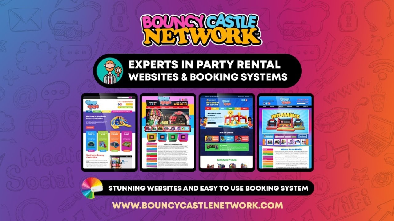 Bouncy Castle Network Back Office Demonstration